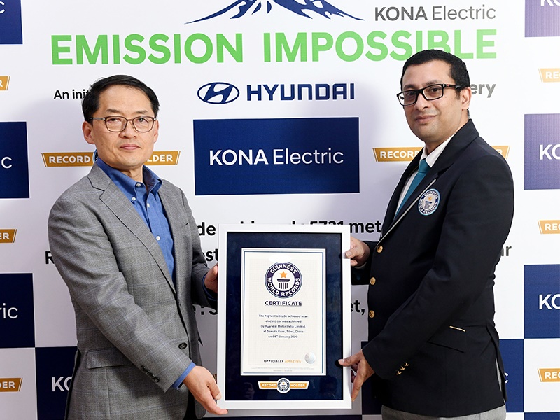 Kona EV Award