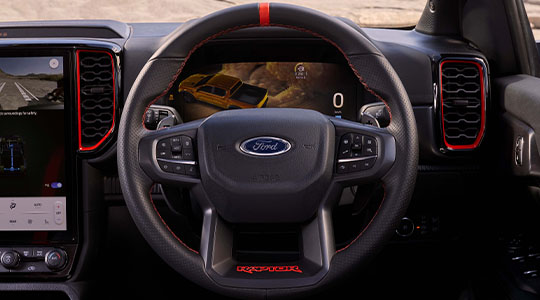 Ranger Raptor Steering