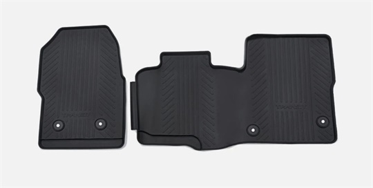 Mats All Weather Floor - Front - Dual Passenger Seat