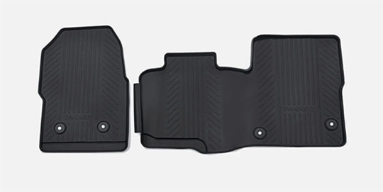 Mats All Weather Floor - Front - Dual Passenger Seat