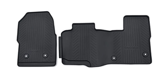 Mats All Weather Floor - Front - Dual Passenger Seat - auto