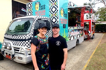 From turf to tacos: How this couple started a Mexican food truck Image