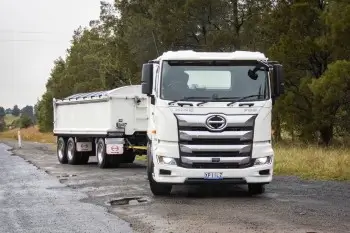 Hino 700 Tipper and Dog 2026 Review Image