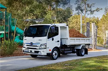 Tipping The Scales with Hino Hybrid Electric Image