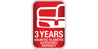 3 Years Unlimited Kilometre Accessories Warranty