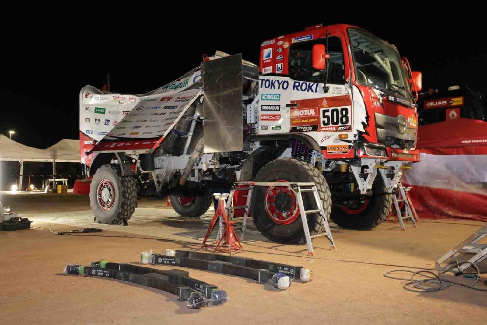 Dakar Rally Hino Truck