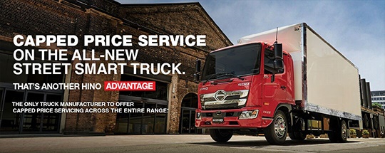 Capped Price Service Now Available At Hino