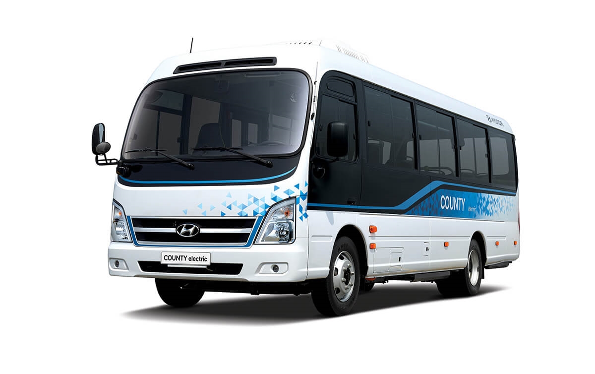 Hyundai’s first electric minibus provides economical and eco-friendly transportation