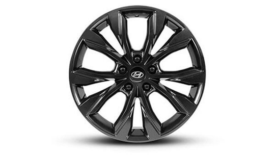 18 inch Osan Satin Black Alloy Wheel