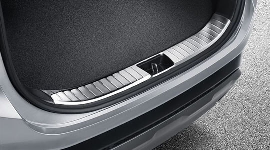Chrome Trunk Sill Protector.