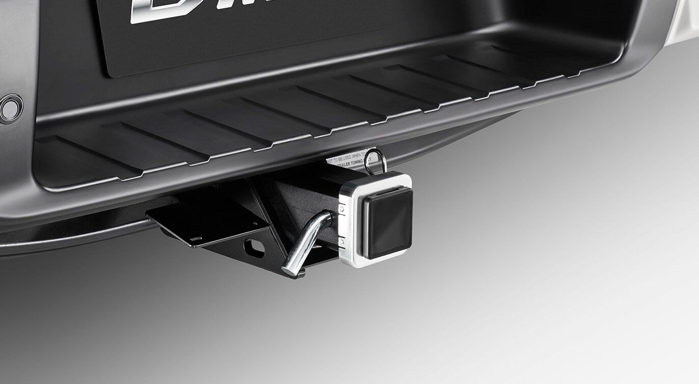 A Tow Bar Receiver is now factory fitted across all 22MY D-MAX LS-U, LS-U+ and X-TERRAIN
