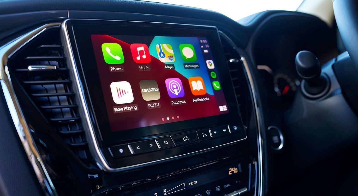 MU-X infotainment