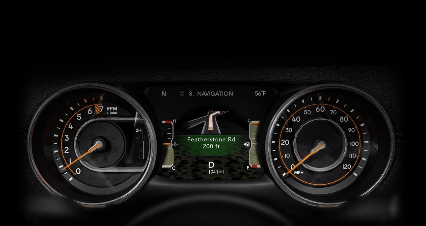 Jeep Wrangler Dashboard