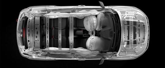 High-Strength Steel Body - Airbag