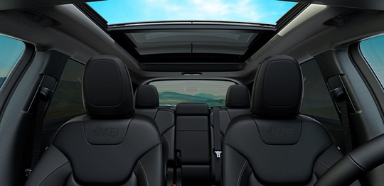 Dual-Pane Panoramic Sunroof