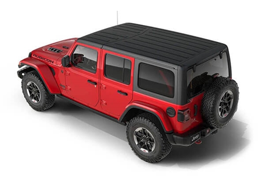 Black Freedom Top® Three-Piece Hardtop