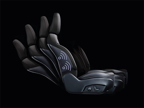 Available 8-Way Power Adjustable Front Seats + 4 Way Power Lumbar System