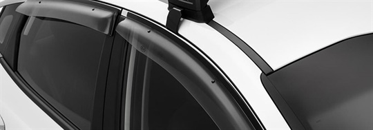 Slimline Weathershield Set (Smoke)