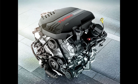 3.3L Twin Turbo V6 Lambda II engine