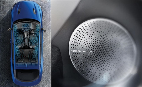 Premium harman/kardon®speakers