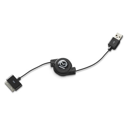 Audio Retractable iPhone4 USB Cable