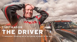 the driver, Toby Hagon