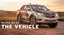 the vehicle, the mazda BT-50