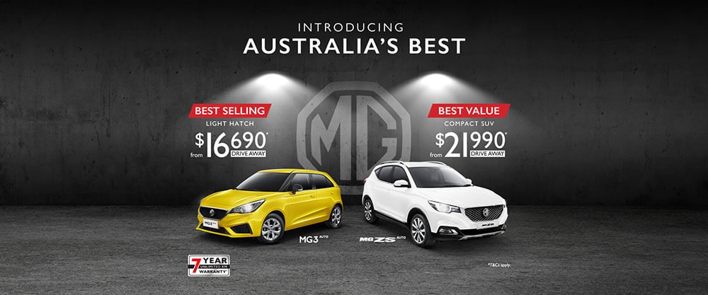 MG3 and MG ZS