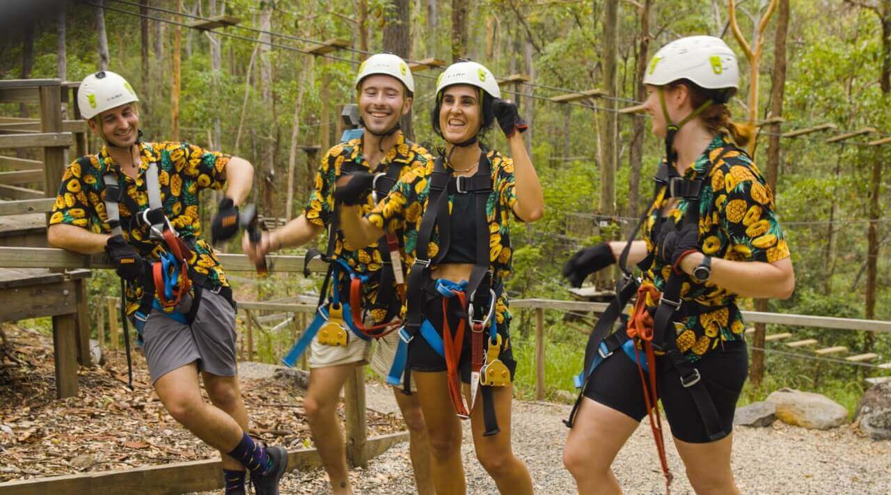 Tree Top Zip Line, Mount Tamborine