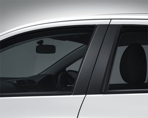 Ralliart fuel lid decal