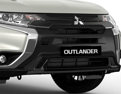 Black Grille & Front Bumper