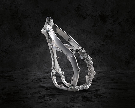 Bilateral beam frame