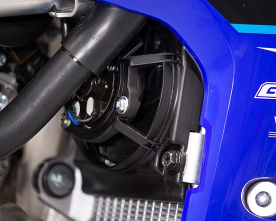 High efficiency angled radiators