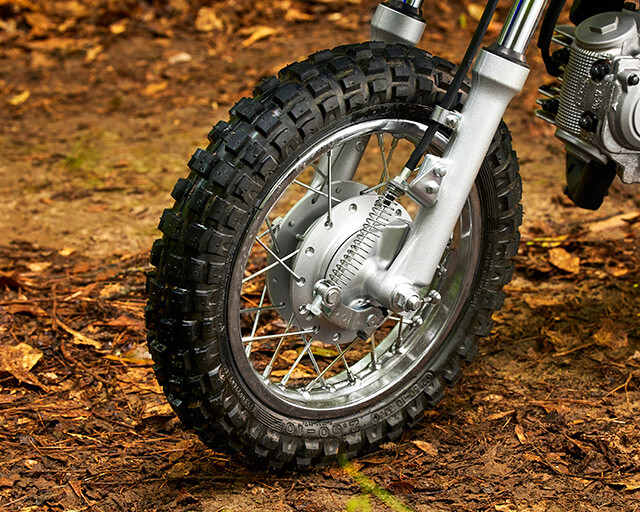 Drum Brakes and Knobbly Tyres