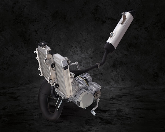 2 stroke power tuned for off road