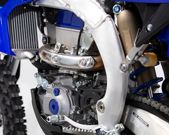 New lighter aluminium frame for sharper handling