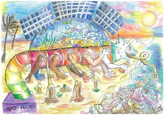 Anisha Hati Baruah created the Friendly Universe Recycler Reuser (FURR) to raise awareness of the need to recycle and minimise waste