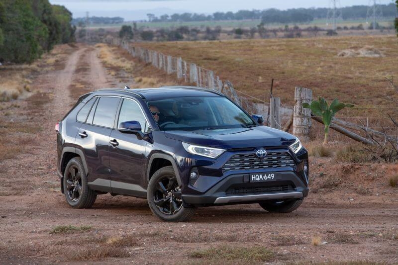 Australia's best-selling vehicle - the hybrid RAV4 (Cruiser grade shown)