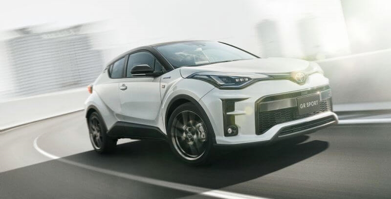 Toyota will expand its C-HR range when the GR Sport grade arrives in late November (overseas model shown)
