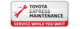Bridge Toyota Express Maintenance