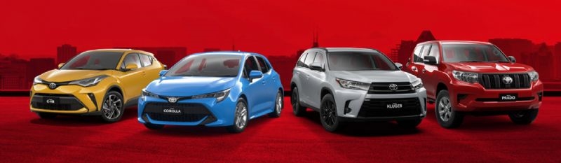Toyota Certified Pre-Owned vehicles