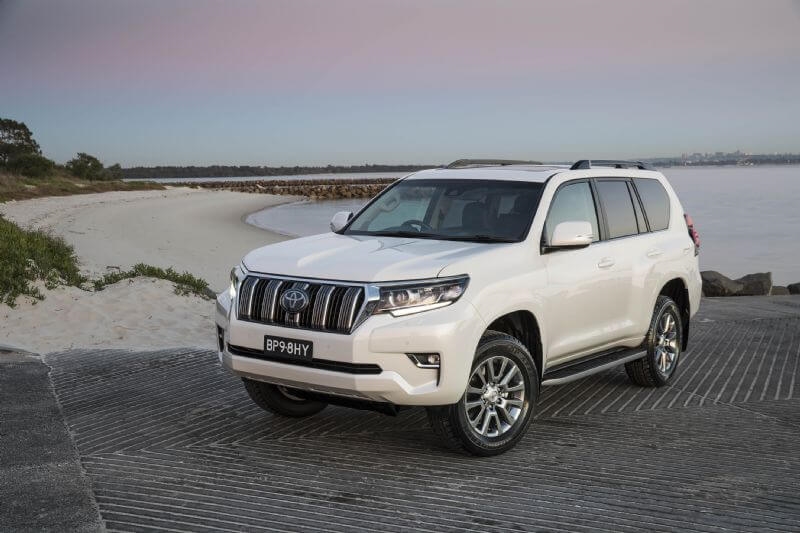 Toyota LandCruiser Prado has been updated with improved performance, safety and equipment (Kakadu shown)