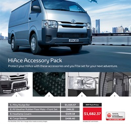 Toyota HiAce from Ingham Toyota