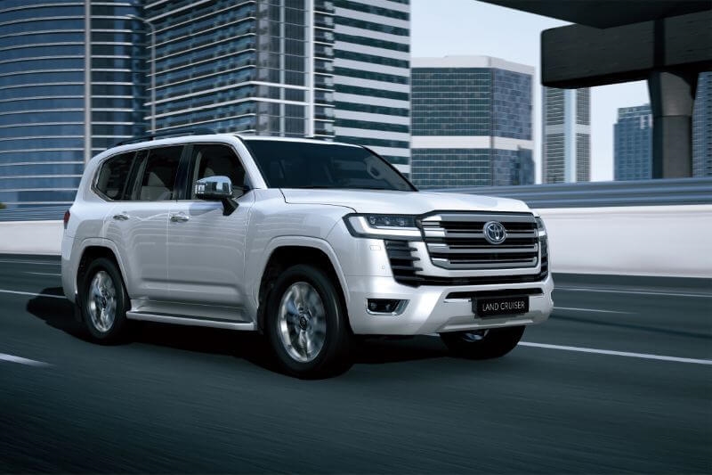 All New LandCruiser - Overseas pre-production model shown
