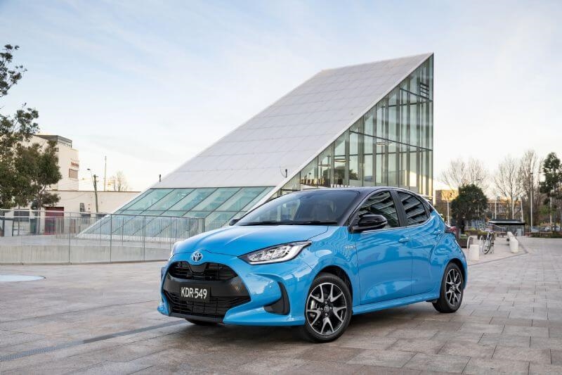 2020 Toyota Yaris. Toyota Yaris ZR with optional black roof