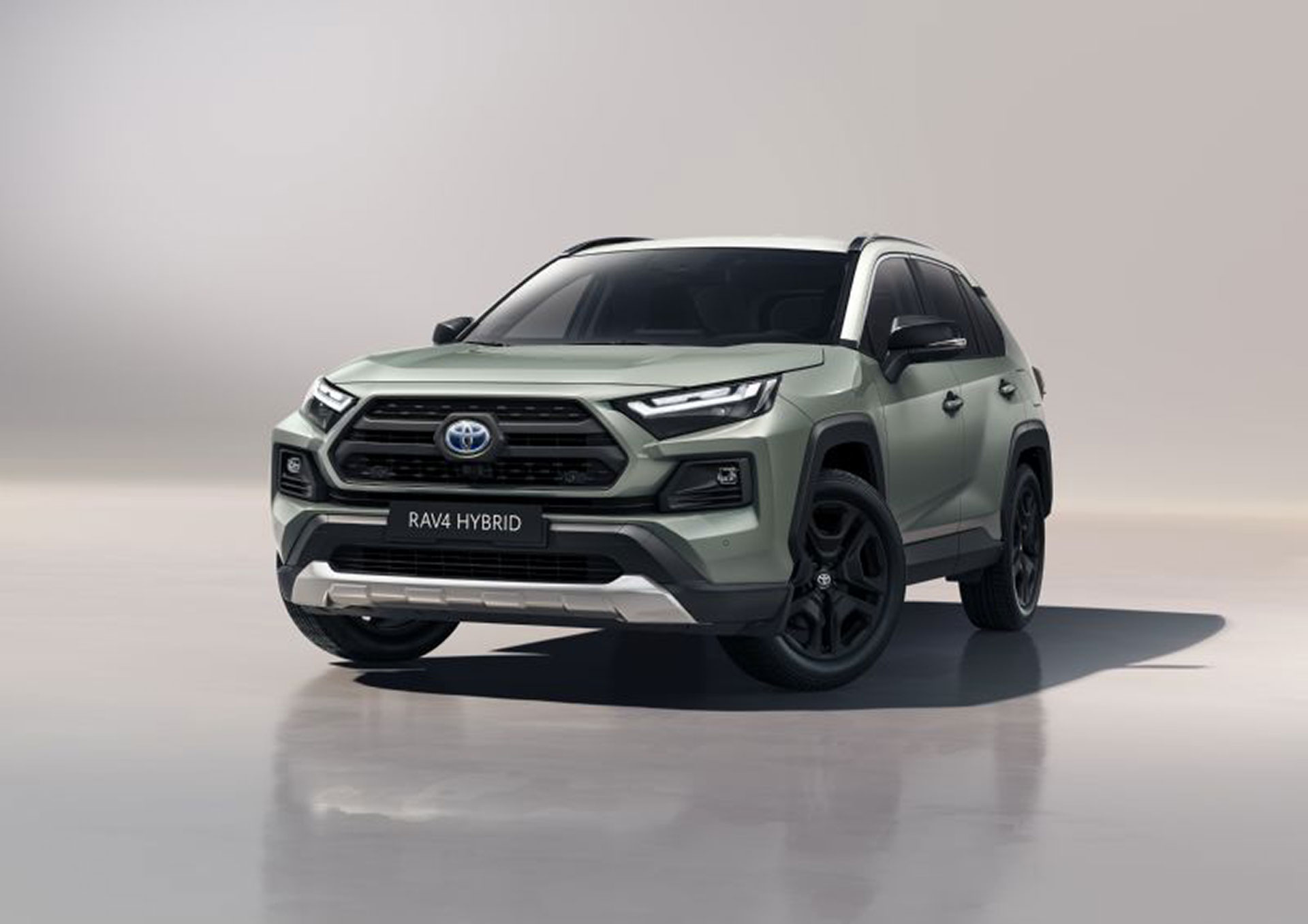 Toyota has upgraded its popular RAV4 medium SUV (European model shown).