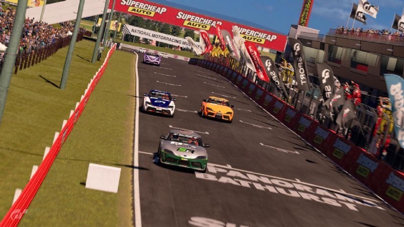 Drivers take on Mount Panorama at Bathurst in the final round of the GR Supra GT Cup