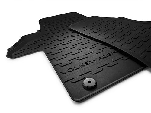 Rubber floor mats