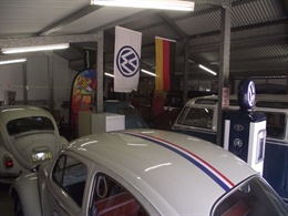 Inside Andy's garage 