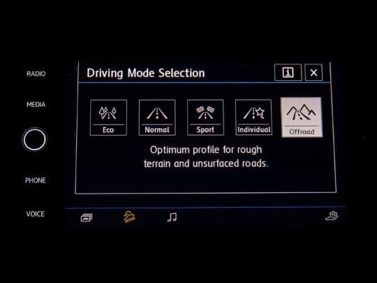 Driving Profile Selection